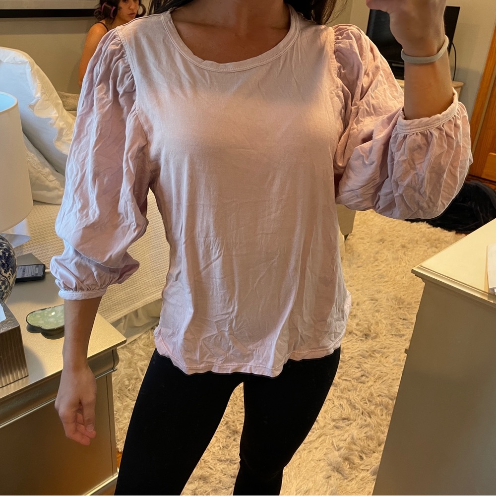 Universal Thread Pink Puff Long Sleeve Top